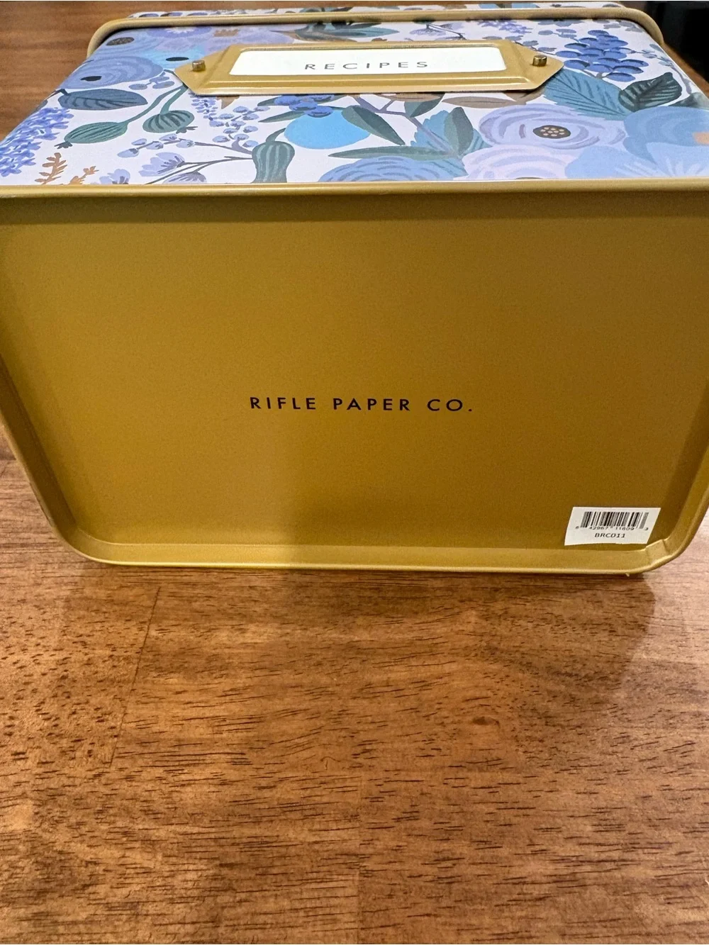 🪻💜Rifle Paper Co Recipe Box Lavender Garden Party 🩵🪴